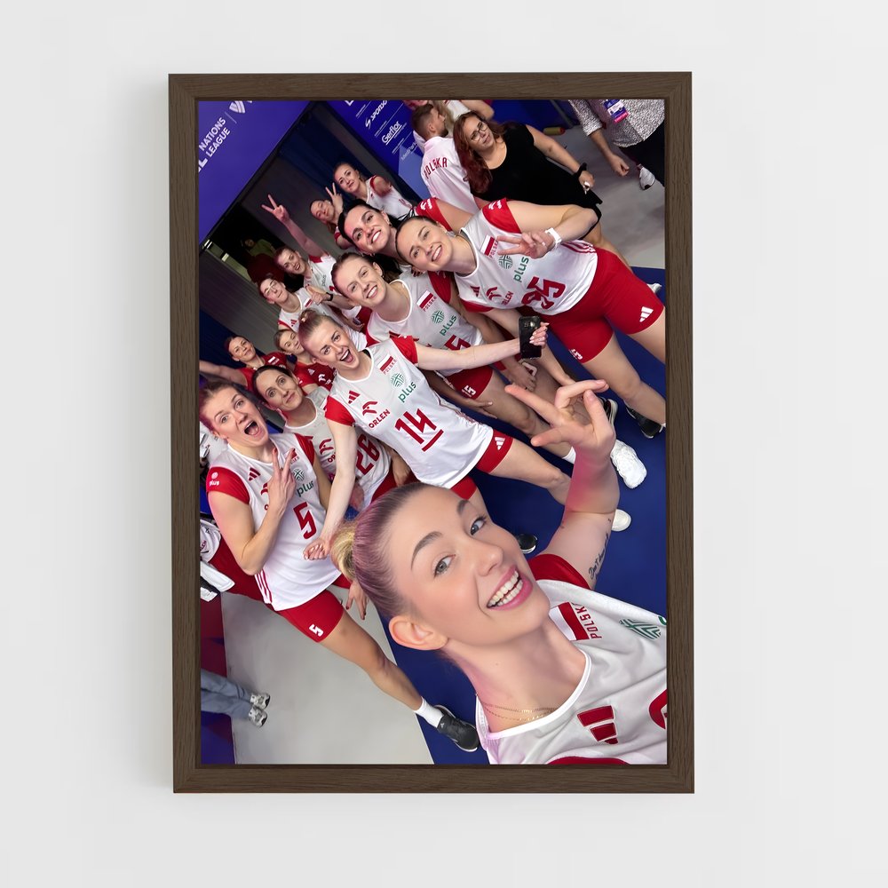Poster Équipe de Pologne Volley-ball – affiche Volleyball (vue 5)